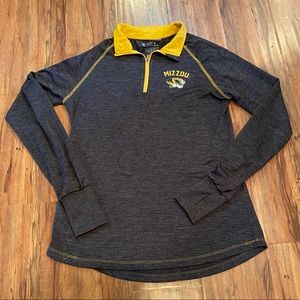 Colosseum Long Sleeve Pullover Women’s Size Small University Of Missouri Mizzou